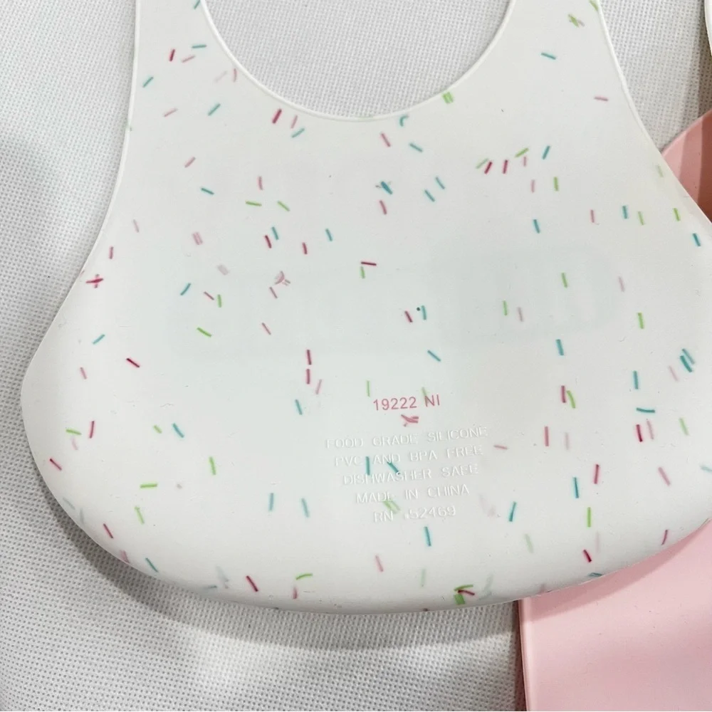 Silicone Bibs 3pk Rainbows Happy Little One Cloud Island